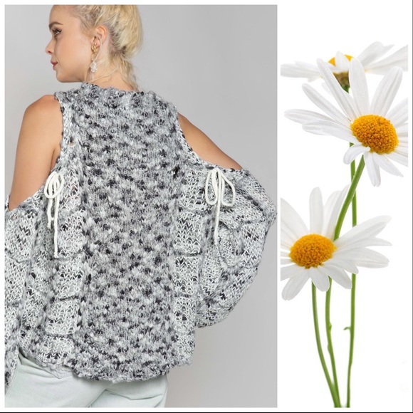 Wanderlust Cold Shoulder Sweater - Picture 6 of 11